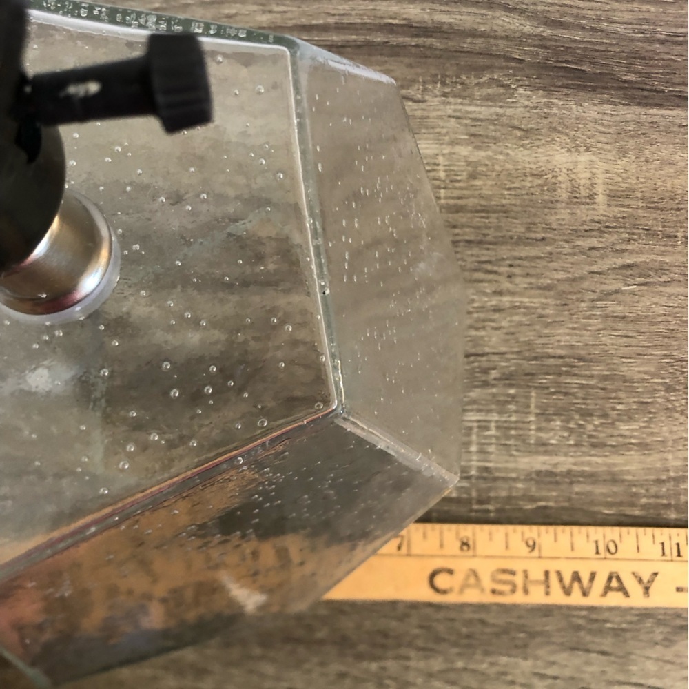 Geometric Glass Table Lamp - Picture 8 of 8